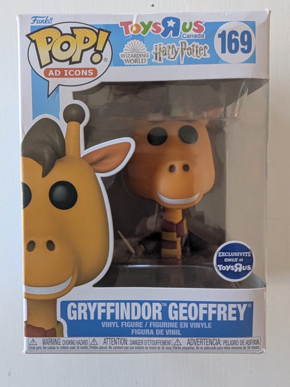 Funko Gryffindor Geoffrey Vinyl Figure - Orange and Brown